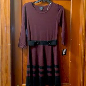 Long sleeve sweater dress